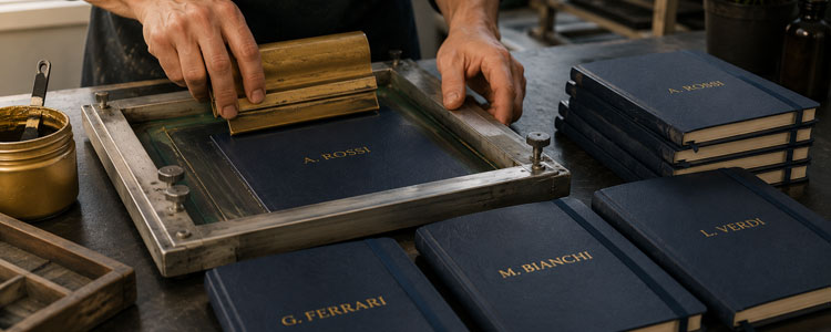 Stampa nominativa su agende